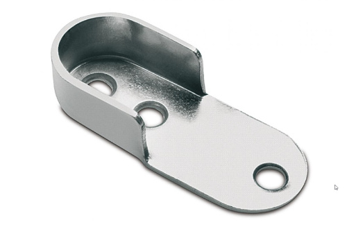 Крепление для овальной трубы, никель