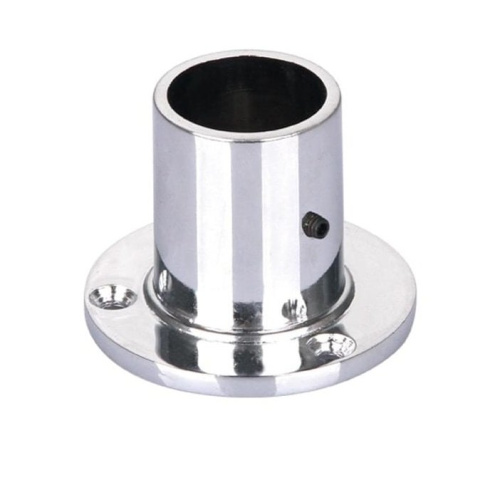 Крепление для трубы 25 мм. - усиленное, хром