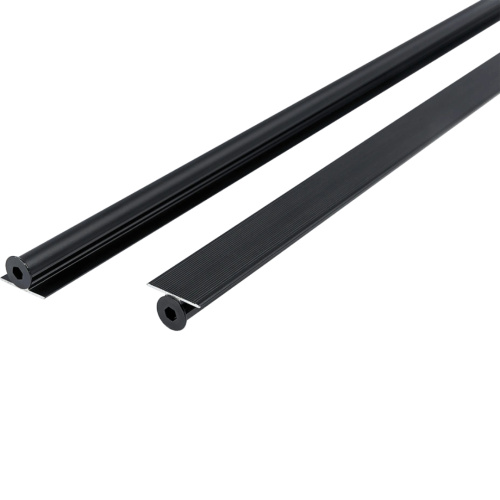 Выпрямитель фасада AQ LINER 01 врезной декоративный 2400-2800 мм черный 1/20