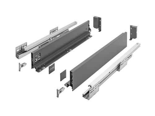Ящик выдвижной Axis Pro L-450мм Низкий  H84мм антрацит