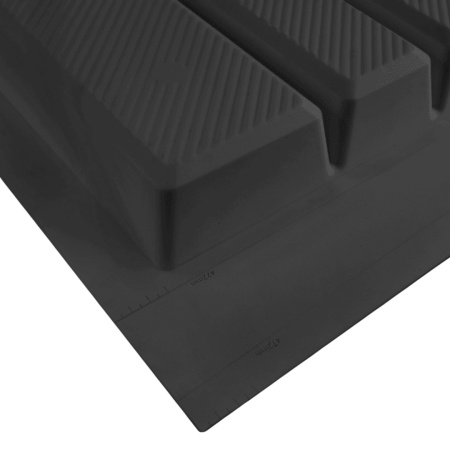Лоток для столовых приборов AQ TRAY 300 графит