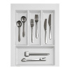 Лоток для столовых приборов AQ TRAY 400 белый