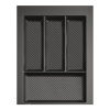 Лоток для столовых приборов AQ TRAY 400 графит
