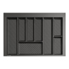 Лоток для столовых приборов AQ TRAY 700 графит