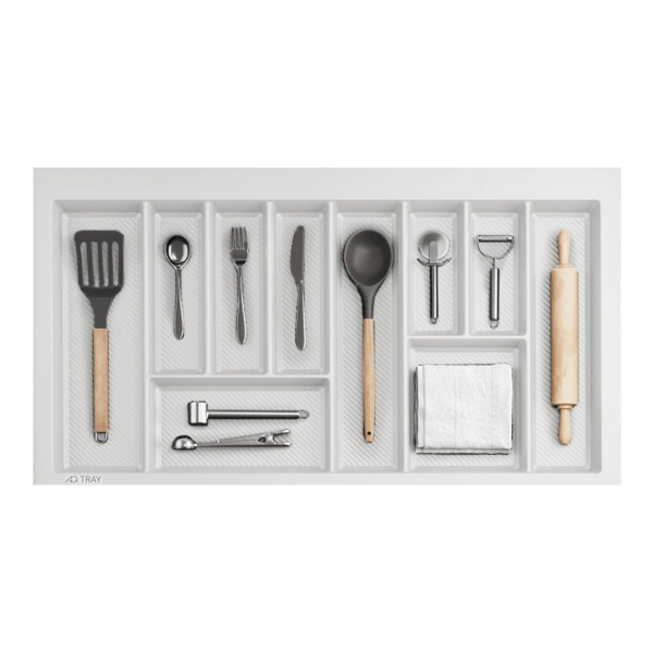 Лоток для столовых приборов AQ TRAY 900 белый