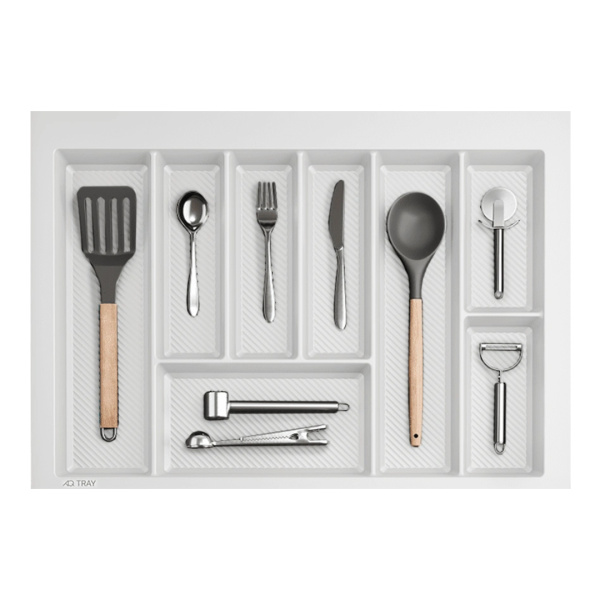 Лоток для столовых приборов AQ TRAY 700 белый