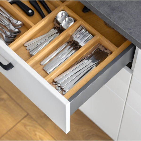 Ящик выдвижной Axis Pro L-500мм Высота A - 84мм антрацит