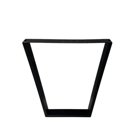 Опора для стола сварная черная 710 мм (780мм ширина)  780*75*Т3мм plate. Профиль мет.: 75х25x1 мм.