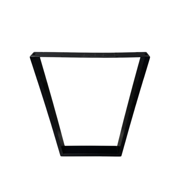 Опора для стола сварная черная 710 мм (780мм ширина)  780*75*Т3мм plate. Профиль мет.: 75х25x1 мм.