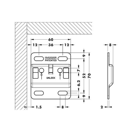 897.AS.Z1.60.70 размеры