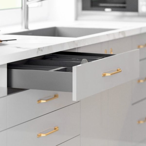 Ящик выдвижной Axis Pro L-500мм Высота 69мм антрацит