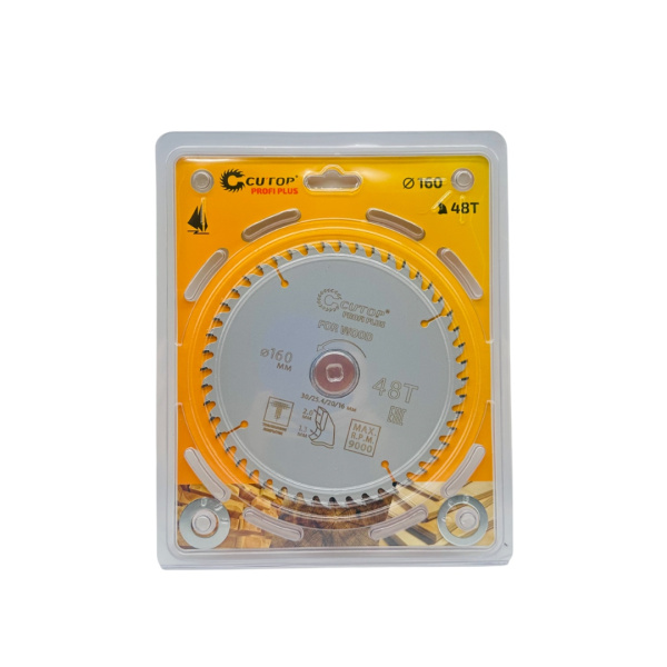 Диск пильный с тефлоновым покрытием, CUTOP Profi plus, D216 х 1,5/2,2 х 60T