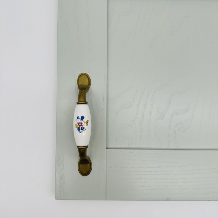 Ручка мебельная 96мм, керамика, рис. 1 (24)