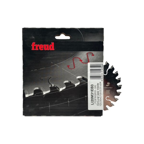 Пила подрезная FREUD 125x3,1-4,3/2,2x22 24KONWZ