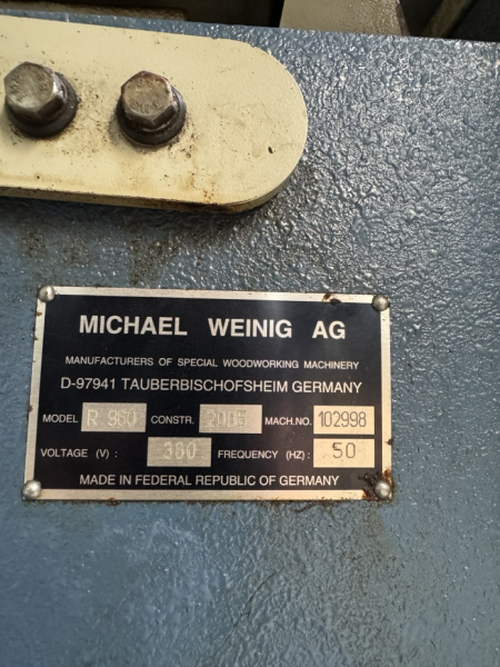 Weinig Rondamat 960 03